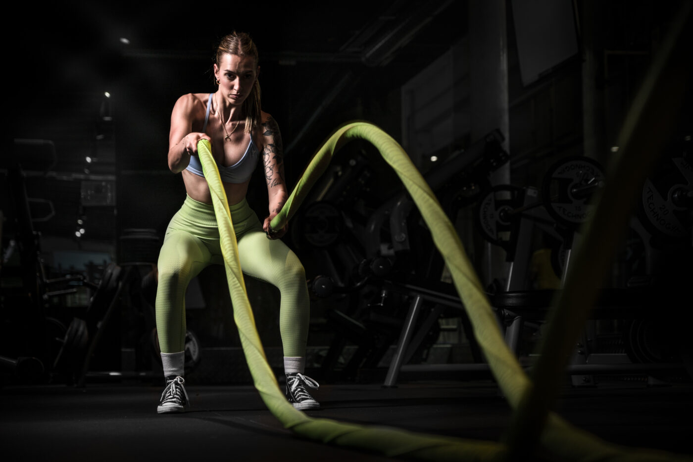 foto-chica-fitness-gimansio-deporte-rope-training-cuerda-vigo